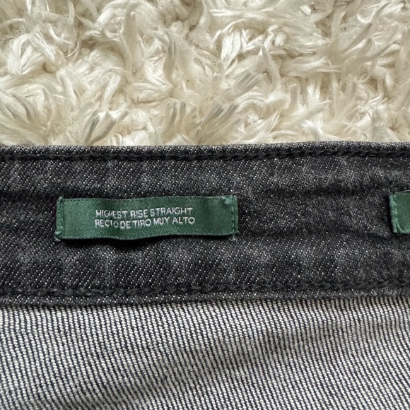 wild fable distressed black jeans highest rise straight - Picture 5 of 6